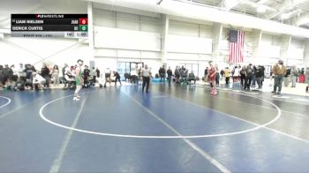 120 lbs Cons. Round 2 - Liam Nielsen, Juab vs Derick Curtis, Delta High School
