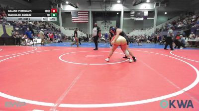 165 lbs Rr Rnd 2 - Lillian Primeaux, Mojo Grappling Academy vs Makinlee Anglin, Chandler Takedown Club