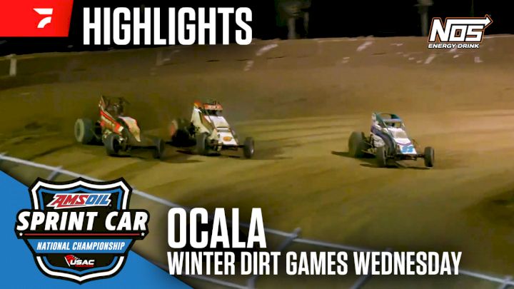 Highlights: USAC Sprints Wednesday at Ocala Speedway