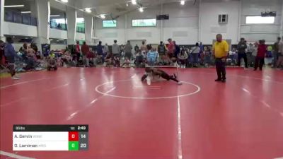 95 lbs Round 4 - Azariah Gervin, Woodshed WC vs Oliver Lamiman, Ares Wrestling Club