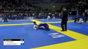 MATHEUS YUDI ONDA vs SEBASTIAN ERNESTO SERPA 2024 European Jiu-Jitsu IBJJF Championship