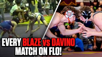 Every Time Marcus Blaze and Ben Davino Wrestled On Flo!