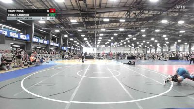 132 lbs Round Of 64 - Ryan Vance, PA vs Ethan Gardner, RI