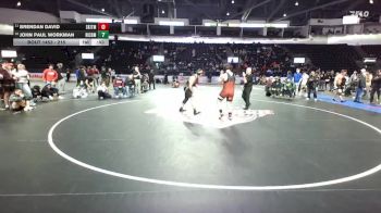 215 lbs 5th Place Match - John Paul Workman, Richland vs Brendan David, South Kitsap