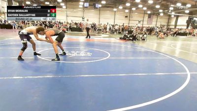 120 lbs Round Of 64 - Ryan Morales, RI vs Hayden Ballantyne, UT
