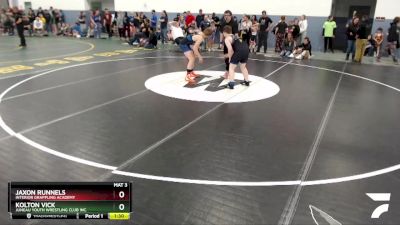 165 lbs Rr3 - Kolton Vick, Juneau Youth Wrestling Club Inc. vs Jaxon Runnels, Interior Grappling Academy