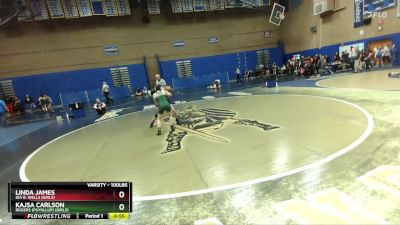 100lbs Cons. Round 4 - Linda James, Ida B. Wells (Girls) vs Kajsa Carlson, Rogers (Puyallup) (Girls)