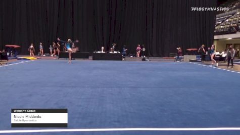 Nicole Middents - Women's Group, Salute Gymnastics - 2021 Women's Xcel Region 4 Championships