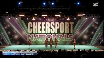 Liberty All Stars - Lady Bullets [2026 L2 Senior - D2 - Small - A Day 1] 2026 CHEERSPORT National All Star Cheerleading Championship