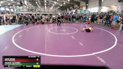 70 lbs Cons. Round 1 - Mason Alvarez, Katy Area Wrestling Club vs Jace Dean, MAAC Wrestling