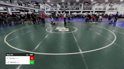 111 lbs Round Of 16 - Cash Torres, Doughboys WC vs Eyal Mamet, Andover