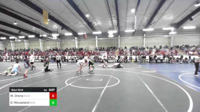138 lbs Consi Of 4 - Mason Orona, Round Valley High School vs Gavyn Mccasland, Basement Brawlers