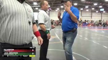 92 lbs Round 3 (6 Team) - Jack Abramson, Buxton Intensity vs Eli Horton, Combat WC