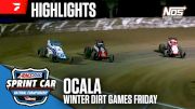 Highlights | 2026 USAC Sprints Friday at Ocala Speedway