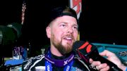 Chase Stockon Reacts After Dominating USAC Sprint Car Feature Friday At Ocala