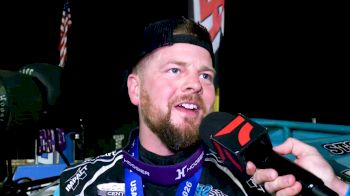Chase Stockon Reacts After Dominating USAC Sprint Car Feature Friday At Ocala