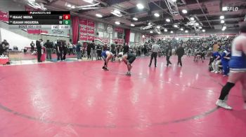 215 lbs Champ. Round 1 - Isaiah Higuera, Victor Valley vs Isaac Mesa, Silver Valley