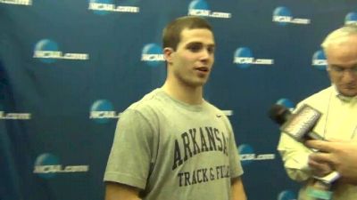 Kevin Lazas Leading Hep and Razorback Team Title Hopes at 2013 Indoor Track Championships