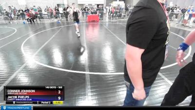 165 lbs Semifinal - Conner Johnson, Wrestling Factory vs Jacob Phelps, Cadott Wrestling Club