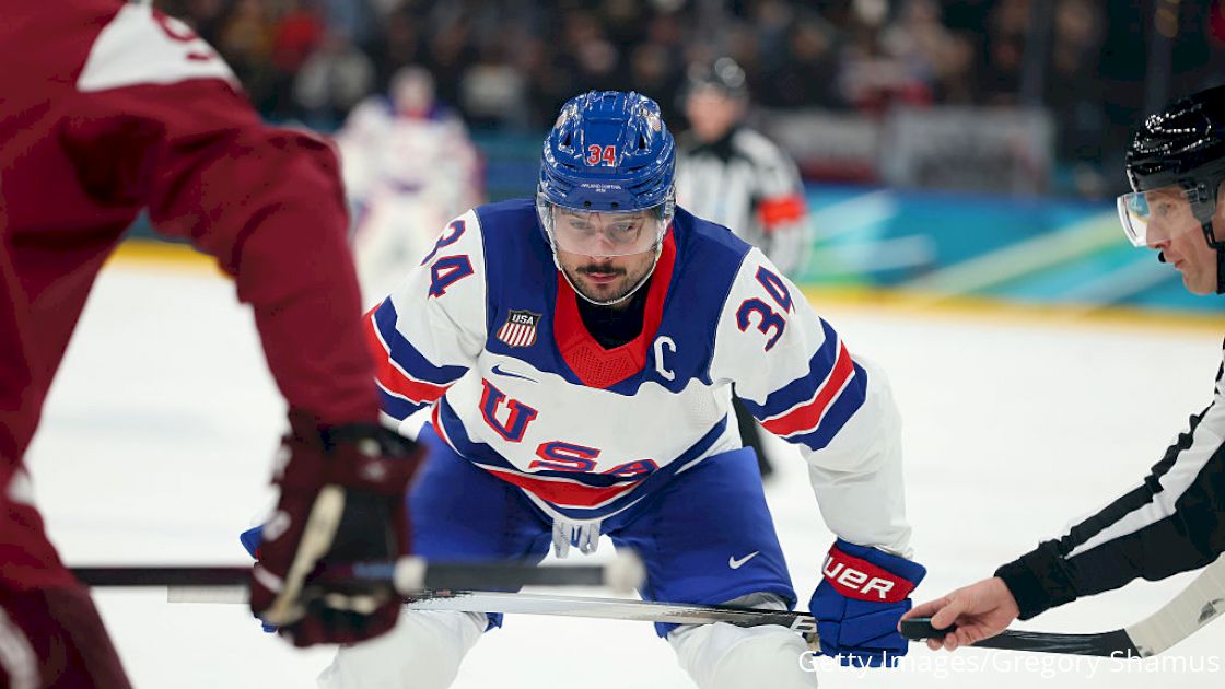 USA Rallies Past Denmark 6-3 In Olympic Hockey