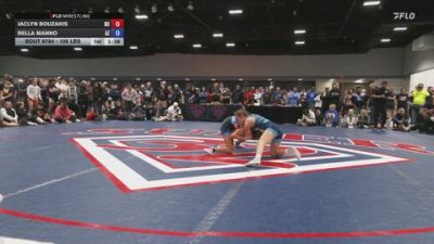 106 lbs Final - Jaclyn Bouzakis, NC vs Bella Manno, AZ