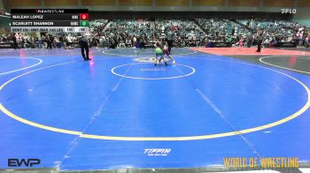 5th Place - Maleah Lopez, Nine 16 Wrestling Club vs Scarlett Shannon, Rawc