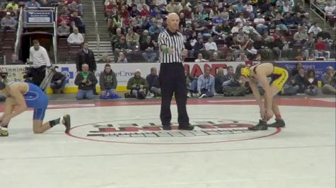 113 lbs semi-finals George Phillippi Derry Area vs. Korbin Myers Boiling Springs