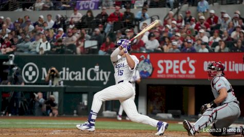 TCU Baseball Outlasts Arkansas Razorbacks 5-4 At Globe Life