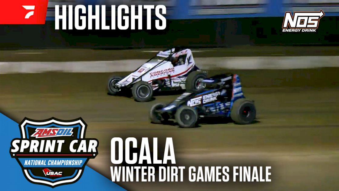 Highlights: USAC Sprints Saturday at Ocala Speedway
