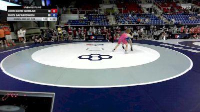 138 lbs Cons. Rd Of 128 - John David Quinlan, MI vs Rhys Safratowich, ND