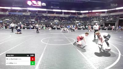 163 lbs 3rd Place - Marcus Lopez-Durman, Carl Junction Takedown Club vs Jonah Little, Houston HS