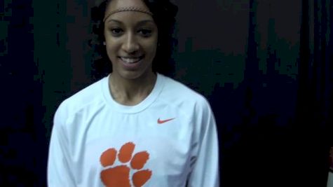 Brianna Rollins with a fast opening 60H with 7.82 meet record at 2013 NCAA Indoor Champs
