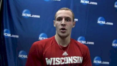 Austin Mudd after rough race and blazing finish in mile to qualify at 2013 NCAA Indoor Champs
