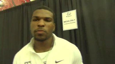 Ameer Webb repeat 200m champ and new World leader at 2013 NCAA Indoor Champs
