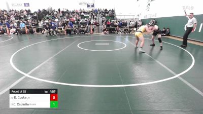 190 lbs Round Of 32 - Dylan Cooke, Joel Barlow vs Cayden Caplette, RHAM