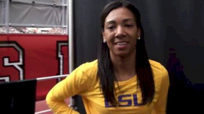 Charlene Lipsey into 800 final as favorite with LSU teammate at 2013 NCAA Indoor Champs