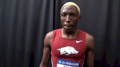 Patrick Rono heads into 800m final after Arkansas mishaps at 2013 NCAA Indoor Champs