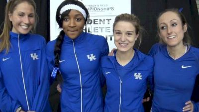 Kentucky women's DMR 5th place putting UK on the map at 2013 NCAA Indoor Champs