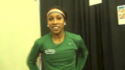 Tiffani McReynolds the 2011 runner up, smooth into 60H final at 2013 NCAA Indoor Champs
