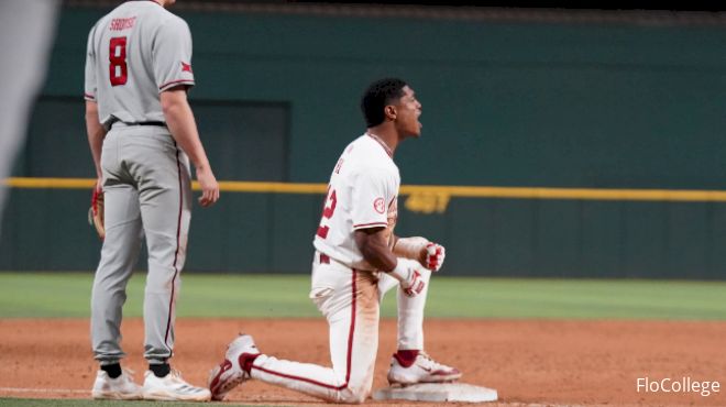 Damian Ruiz Leads Arkansas Baseball To Extra Inning Win vs. Texas Tech