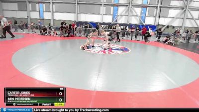 105 lbs Cons. Round 2 - Ben Pedersen, Rock Of Redmond Wrestling vs Carter Jones, Team Real Life Wrestling