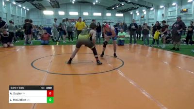 C-171 lbs Semifinal - Aaron Supler, PA vs Logan McClellan, OH