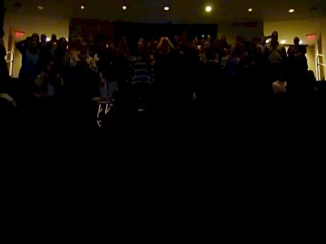 NCAA DMR crowd reaction at Princeton