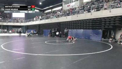 118 lbs Consolation - Greyson Hydorn, Hampstead vs Chase Wilhelm, West Pittston