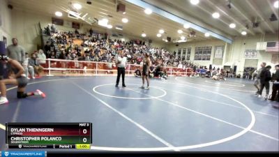 138 lbs Cons. Round 3 - Christopher Polanco, Segerstrom vs Dylan Thienngern, Cypress