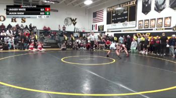 113 lbs Round 5 - Jagger White, Nashua-Plainfield vs Jaxon Shew, North Butler-Clarksville