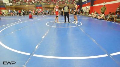 150 lbs Round Of 16 - Gunner Murray, Claremore Zebras vs Ike Burr, Jenks