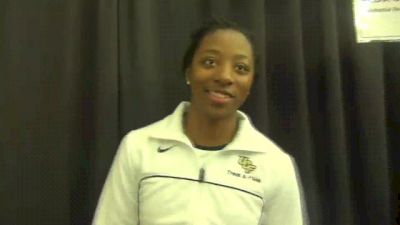 Aurieyall Scott pulls the 60m upset and says she's the best in the US after 2013 NCAA Indoor Champs