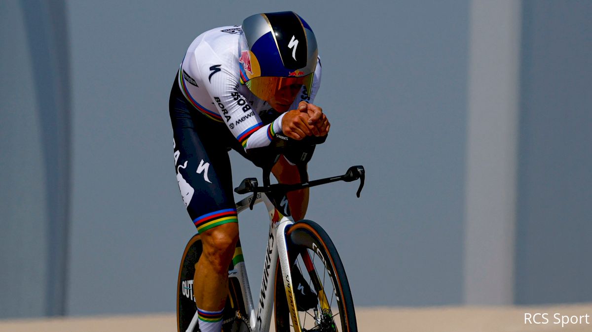 Remco Evenepoel Takes UAE Tour Lead With Time Trial Stage 2 Win