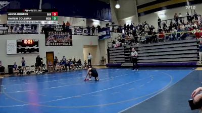 110 lbs Quarterfinals (8 Team) - Ashley Morales, Gainesville vs Jada Davis, McEachern